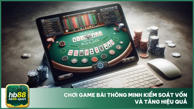 Chơi game bài thông minh kiểm soát vốn và tăng hiệu quả