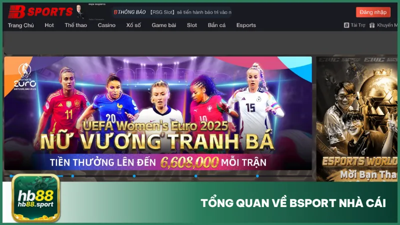 Bsport Nhà Cái Gây Sốt 2025: Cược Nhanh, Tỷ Lệ Kèo Chuẩn 2 Bsport nhà cái có lịch sử phát triển vững chắc và dịch vụ cá cược đổi thưởng uy tín
