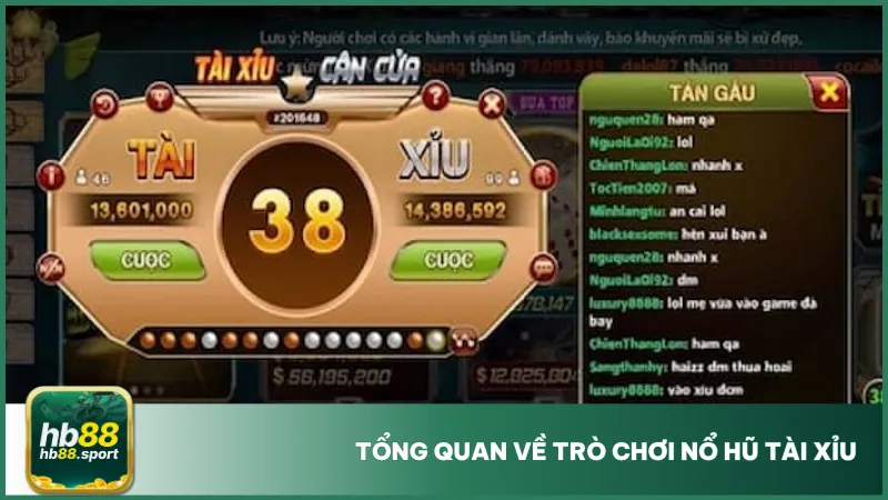 Sự kết hợp giữa quay hũ và cược Tài/Xỉu tạo cảm giác thú vị với các cửa cược đa dạng và cơ hội nhận thưởng hấp dẫn